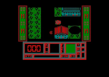 Motor Massacre (UK) (1988) (Trainer) screen shot game playing